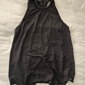 Grey Lululemon Racerback Tank (high neck)